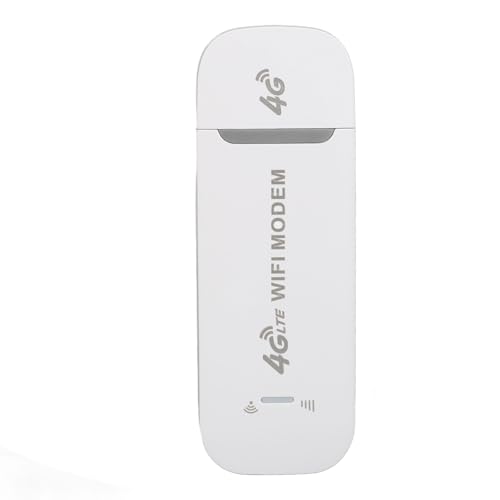 Mobile Internetgeräte, 4G LTE USB-WLAN-Modem, 150 Mbit/s, Unterstützt 8 Benutzer, High-Speed ​​4G USB Mobile WiFi Pocket Travel Network Hotspot -Router für Windows für Android von ASHATA