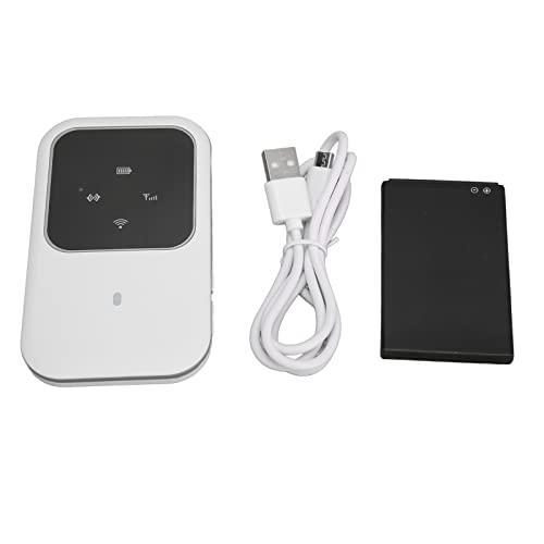 Mobiler WLAN-Hotspot, Tragbarer Router Mit LED-Smart-Display, 4G-LTE-Modemrouter Mit SIM-Kartensteckplatz, Drahtloser Internet-Router, Geräte Für Mobiler WLAN-Hotspot, Tragbarer Router Mit LED-Smart-Display, 4G-LTE-Modemrouter Mit SIM-Kartensteckplatz, Drahtloser Internet-Router, Geräte Für von ASHATA