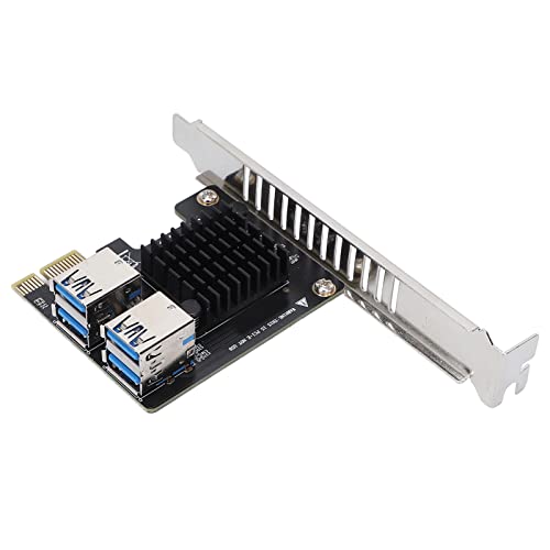 PCIe WiFi Card Wireless Network Card PCIe 1X Bis 4 Port PCIe Erweiterungskarte für PC Desktop PCIE Riser Card mit Metallblende für die Übertragung von Festplattenerweiterungen PCIe WiFi Card Wireless Network Card PCIe 1X Bis 4 Port PCIe Erweiterungskarte für PC Desktop PCIE Riser Card mit Metallblende für die Übertragung von Festplattenerweiterungen von ASHATA