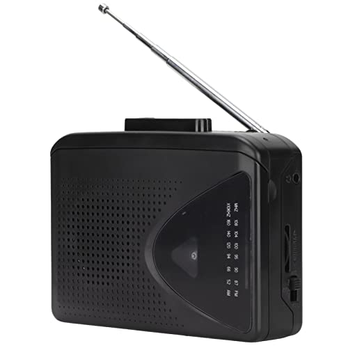 Persönlicher Tragbarer Kassettenspieler, Multifunktions AM FM Vintage Radio Stereoanlage, Eingebauter Lautsprecher und 3,5 mm Buchse Zum Anschluss von Kopfhörern, Lautsprechern, Auto Soundsystem Persönlicher Tragbarer Kassettenspieler, Multifunktions AM FM Vintage Radio Stereoanlage, Eingebauter Lautsprecher und 3,5 mm Buchse Zum Anschluss von Kopfhörern, Lautsprechern, Auto Soundsystem von ASHATA