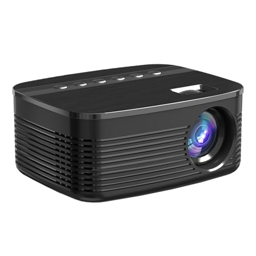 Projektor für Heimkino, 1080P-Full-HD-Heimfilmprojektor mit Integriertem Lautsprecher, 16-110-Zoll-Bildschirm, Tragbarer Projektor, Kompatibel mit Smartphone, TV-Stick, PC und Projektor für Heimkino, 1080P-Full-HD-Heimfilmprojektor mit Integriertem Lautsprecher, 16-110-Zoll-Bildschirm, Tragbarer Projektor, Kompatibel mit Smartphone, TV-Stick, PC und von ASHATA