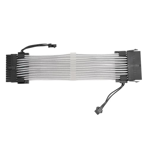 RGB Stromverlängerungskabel, ARGB Motherboard Netzteilkabel, RGB PC Kabel 24 poliger Stecker auf Buchse 18 AWG 9,6 Zoll mit 5 V 3 poligem Adapter für E ATX ATX Micro ATX RGB Stromverlängerungskabel, ARGB Motherboard Netzteilkabel, RGB PC Kabel 24 poliger Stecker auf Buchse 18 AWG 9,6 Zoll mit 5 V 3 poligem Adapter für E ATX ATX Micro ATX von ASHATA