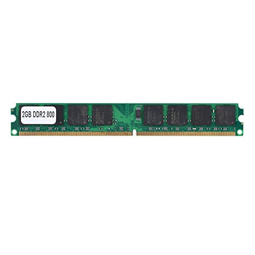 Richer-R Arbeitspeicher 2GB DDR2 800MHz, DDR2 2G 800 MHz PC2-6400 PC Speicher,240Pin Laptop-Speicher Memory Kompatibel für Intel/AMD PC2-6400 Desktop Computer von ASHATA