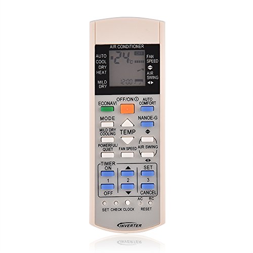 Richer-R Ersatzfernbedienung Klimaanlage, ABS Verschleißfest Klimaanlage Fernbedienung Remote Control für A75c3300 A75c3208 A75c3706 A75c3708 Klimaanlage Weiß Richer-R Ersatzfernbedienung Klimaanlage, ABS Verschleißfest Klimaanlage Fernbedienung Remote Control für A75c3300 A75c3208 A75c3706 A75c3708 Klimaanlage Weiß von ASHATA