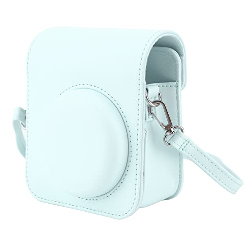 Schutzhülle für Fuji Instax 12 Kamera, 12 Kamera PU-Tasche mit Verstellbarem Schultergurt (Minzgrün) von ASHATA