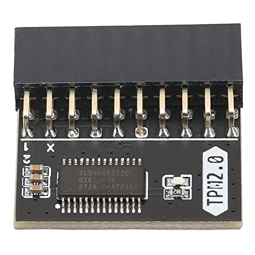 TPM 2.0-Verschlüsselungssicherheitsmodul, 20Pin (2x10P) TPM-Modul für Windows 11 für für ASUS von ASHATA