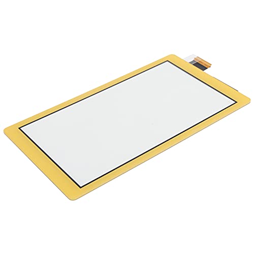 Touchscreen-Ersatz, Frontplatte Digitizer Glas Ersatzteile Kompatibel für Switch Lite Konsolen-Reparaturteile (Gelb) von ASHATA