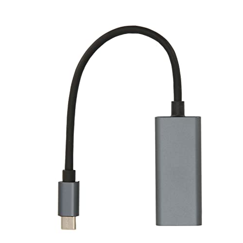USB-C-zu-RJ45-Ethernet-Adapter, 1-Gbit/s-RJ45-Typ-C-Netzwerk mit Stabiler Verbindung, Freies Laufwerk, Kompakter Tragbarer Ethernet-Adapter für das Heimbüro von ASHATA