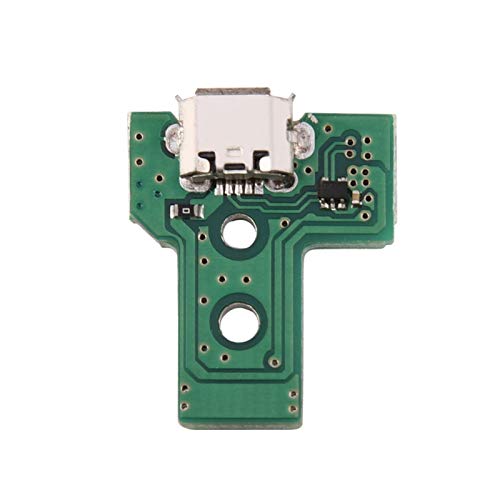 USB-Ladeplatinenmodul, Ersatz für USB-Ladeanschlussbuchsenplatine für Sony Playstation 4 PS4 Game Controller von ASHATA