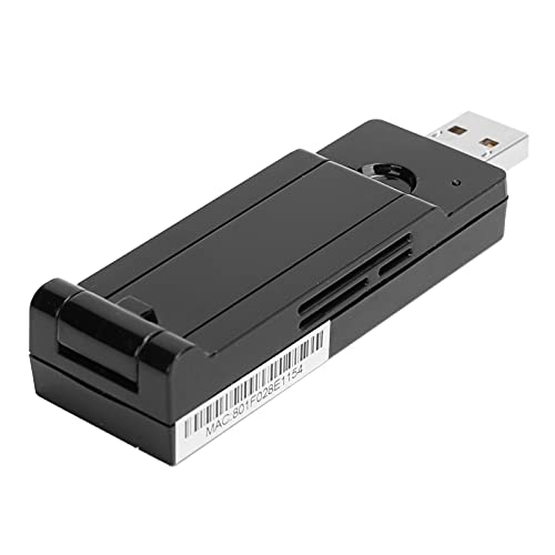 USB-WLAN-Adapter für PC, 2,4-G / 5-G-Dualband-WLAN-Netzwerkadapter 450 Mbit/S für Desktop-Laptops, 450 Mbit/S 802.11 A/B/G/N Wireless von ASHATA