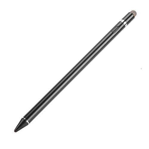 Universal Stylus Pen für Touch Pen, Stylus Pen Black für IOS/Hochempfindlicher Universal 2-in-1 Active Capacitive Touch Pen WYH0002 von ASHATA