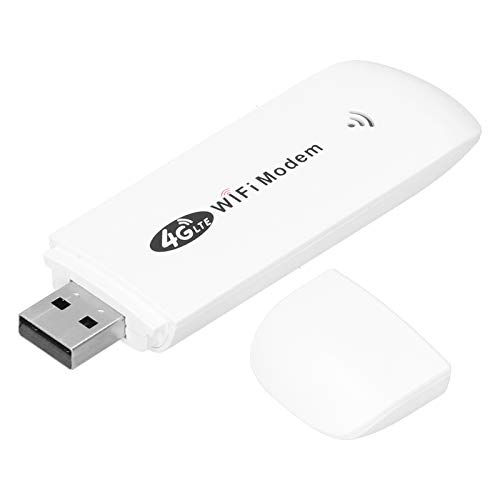 WiFi-Modem, 4G LTE TDD FDD GSM-Auto WiFi-Dongle USB, WLAN-Router mit SIM-Kartensteckplatz für Windows XP/Vista/Win 7/8/10 / OS X/Android/Linux von ASHATA