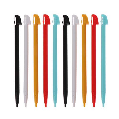 10Pcs Stilvolle Farbe Für Touch Stylus Stift Für WIIU GamePad Konsole Handheld Videospiele Mit Eingebaute Spiele von ASHLUYAK