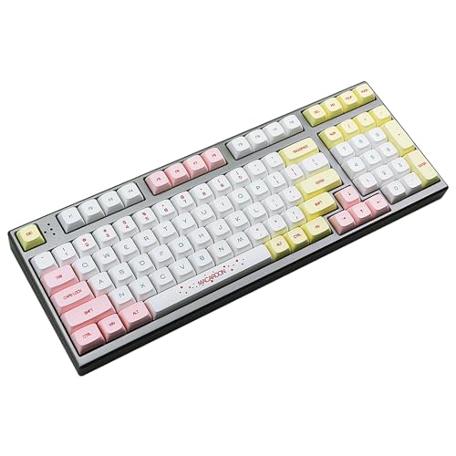 ASHLUYAK 125 Tasten Mechanische Tastatur Makaron Candy Keycap XDA Height Keycap Englisch PBT Key Caps ForMX Switches Keycaps Für Programmierer Und von ASHLUYAK