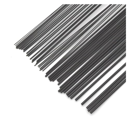 Kohlefaserstäbe, 1 mm, 1,5 mm, 2 mm, 3 mm (0,5 Meter), massive Kohlefaser-Stab-Verstärkungsstange, leicht, for Modellautos, Modellboote, 3D-Drucker (Farbe: 6,0 mm, 0,5 m, 5 Stück) (Farbe: ( Color : 1. von ASIORI