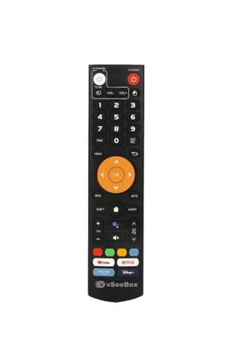 Original vseebox Fernbedienung kompatibel mit V2 V3 V5 Pro, V3 Plus, Elite, ProMax Original vseebox Fernbedienung kompatibel mit V2 V3 V5 Pro, V3 Plus, Elite, ProMax von ASKFACE