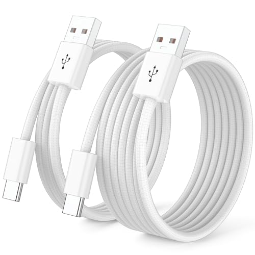 1M+2Meter USB C Kabel Carplay für iPhone 16 5G,18W Nylon USB C Datenkabel Typ C Ladekabel für iPhone 15 Pro Max 16 Pro Plus Samsung Galaxy A55 A54 A35 A34 A53 S24 S23 Ultra Pixel 9 Pro 8a Android Auto von ASKUBSKU