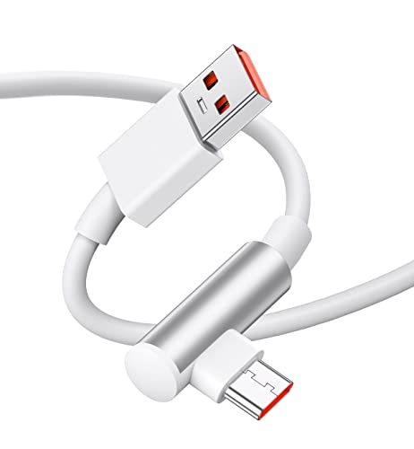 Kabel USB C 120W 6A TurboCharge Fast Ladekabel für Xiaomi Redmi Note 14 13 12S Pro 11S,Schnellladekabel 90 Grad 1,8M Typ C Datenkabel 90W für Xiaomi 15 14 Mi 13T 12 Pro 11 Ultra 11T 10T POCO X7 X6 Pro von ASKUBSKU