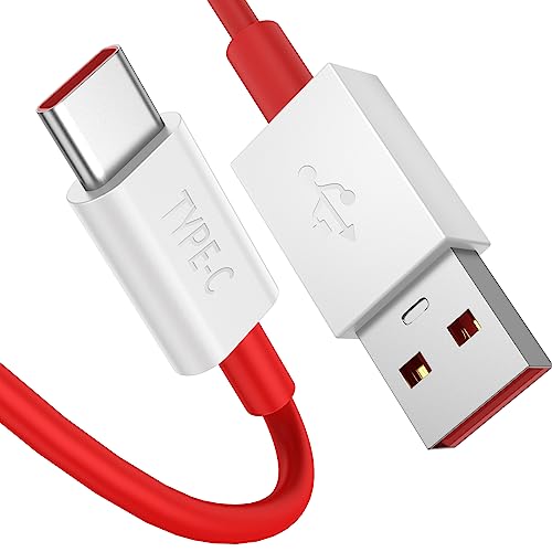 USB C Kabel für OnePlus 11 11R 10T 5G, 10A Schnellladung USB auf USB C Ladekabel, 125W SUPERVOOC Super Flash Typ C Datenkabel USB C 1M für OnePlus 10 Pro Nord 3 2T CE 3 Lite CE3 OnePlus Pad Realme von ASKUBSKU