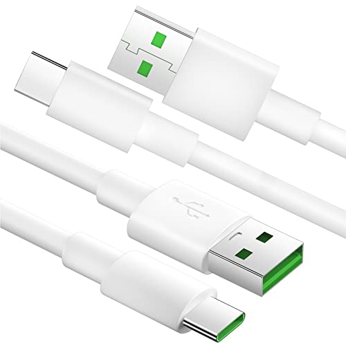 USB C Kabel für Oppo Reno12 11 10 8 Pro 7 6 5G,Schnellladekabel USB C Datenkabel,80W USB auf USB C Ladekabel 1,8M, Schnellladung Typ C Ladekabel für Oppo A94 A74 Oppo Find X6 X5 Pro X3 Oppo Pad,2Stück von ASKUBSKU