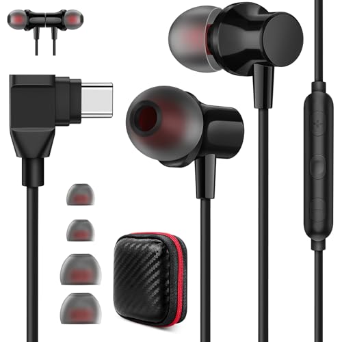 USB C Kopfhörer 90° Grad für Galaxy A56 A36 A55 A35 A54 5G,In Ear Ohrhörer mit Kabel Mikrofon Typ C Headset USB C Anschluss HiFi Stereo für Samsung S25 S24 iPad iPhone 16e 15 Pro Pixel 9 8 POCO X7 Pro USB C Kopfhörer 90° Grad für Galaxy A56 A36 A55 A35 A54 5G,In Ear Ohrhörer mit Kabel Mikrofon Typ C Headset USB C Anschluss HiFi Stereo für Samsung S25 S24 iPad iPhone 16e 15 Pro Pixel 9 8 POCO X7 Pro von ASKUBSKU