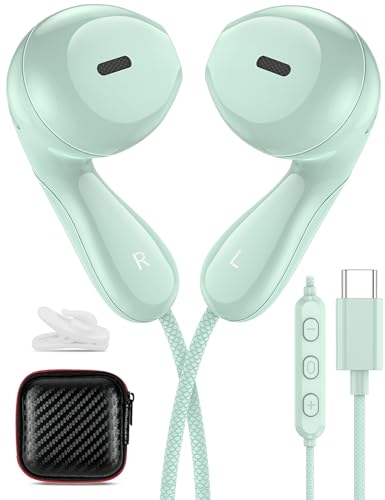 USB C Kopfhörer für Samsung A34 A54 A26 A16 5G,Typ C Kopfhörer mit Kabel,In Ear Ohrstöpsel USB C Anschluss Headset mit Mikrofon für iPhone 16 15 Pro Galaxy A55 A35 A53 Pixel 9 8a Google 7 Xiaomi 14 13 USB C Kopfhörer für Samsung A34 A54 A26 A16 5G,Typ C Kopfhörer mit Kabel,In Ear Ohrstöpsel USB C Anschluss Headset mit Mikrofon für iPhone 16 15 Pro Galaxy A55 A35 A53 Pixel 9 8a Google 7 Xiaomi 14 13 von ASKUBSKU