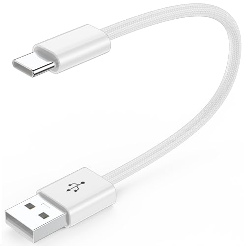 USB C Ladekabel Adapter für iPhone 16 Pro 16e Carplay,18W Typ C Kabel 0,3M Datenkabel Nylon für iPhone 15 Pro Max Plus 5G Galaxy A55 A35 A34 A54 A33 A53 Samsung S24 S23 Android Auto Pixel 9 Pro 8a 7 von ASKUBSKU