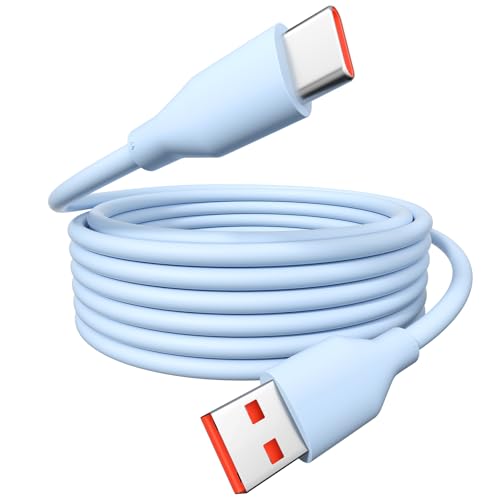USB C Ladekabel für Xiaomi Redmi Note 14 Pro 13 12S,120W 6A Typ C Kabel 90W Schnellladekabel Turbo Charge Hyper Datenkabel 1Meter für Xiaomi 14T 13 Ultra 11 5G Pad 7 6 Poco X7 X6 Pro C75,Geschenk Blau von ASKUBSKU