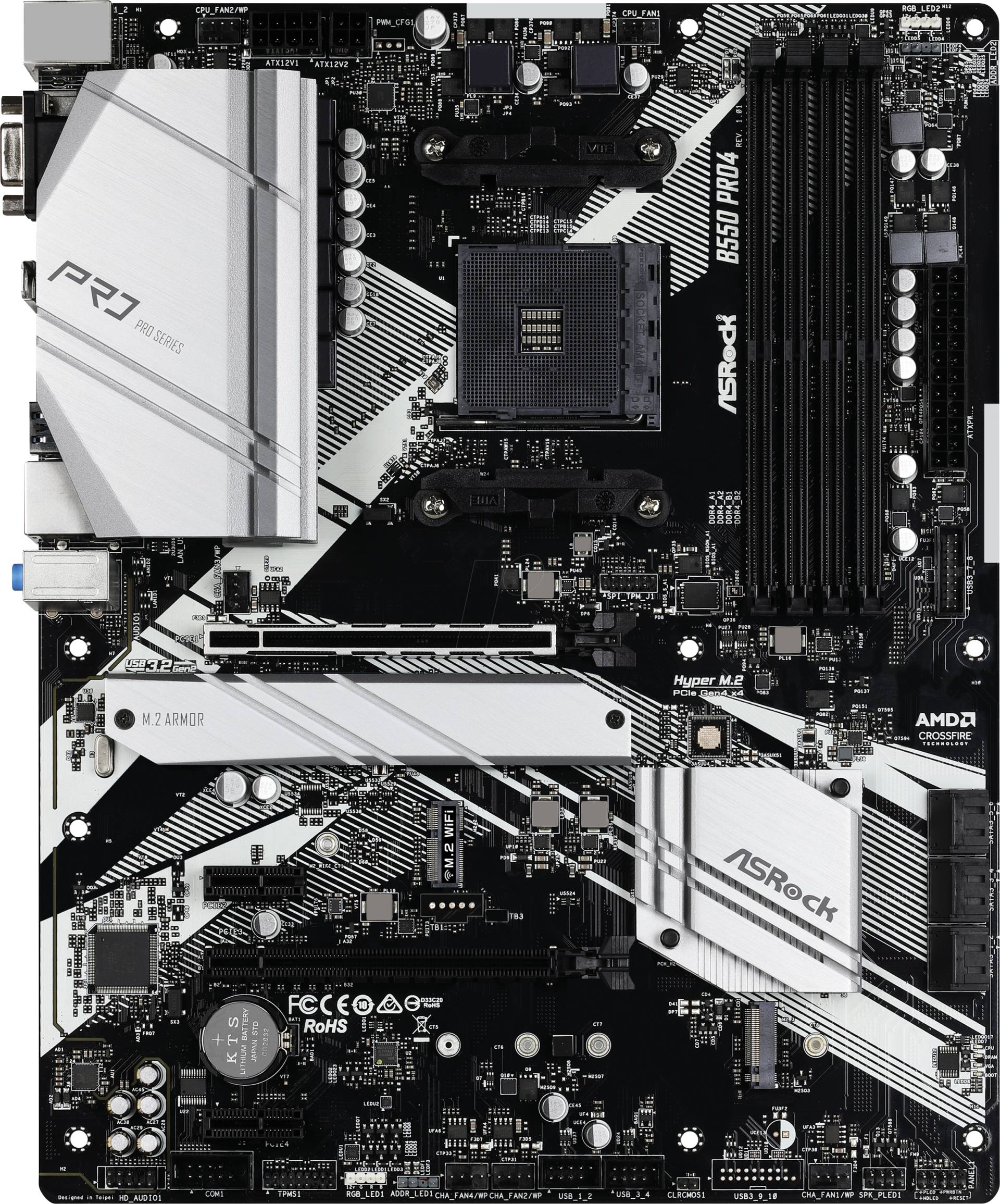 ASR 90MXBCZ0 - ASRock B550 Pro4 (AM4) von ASRock