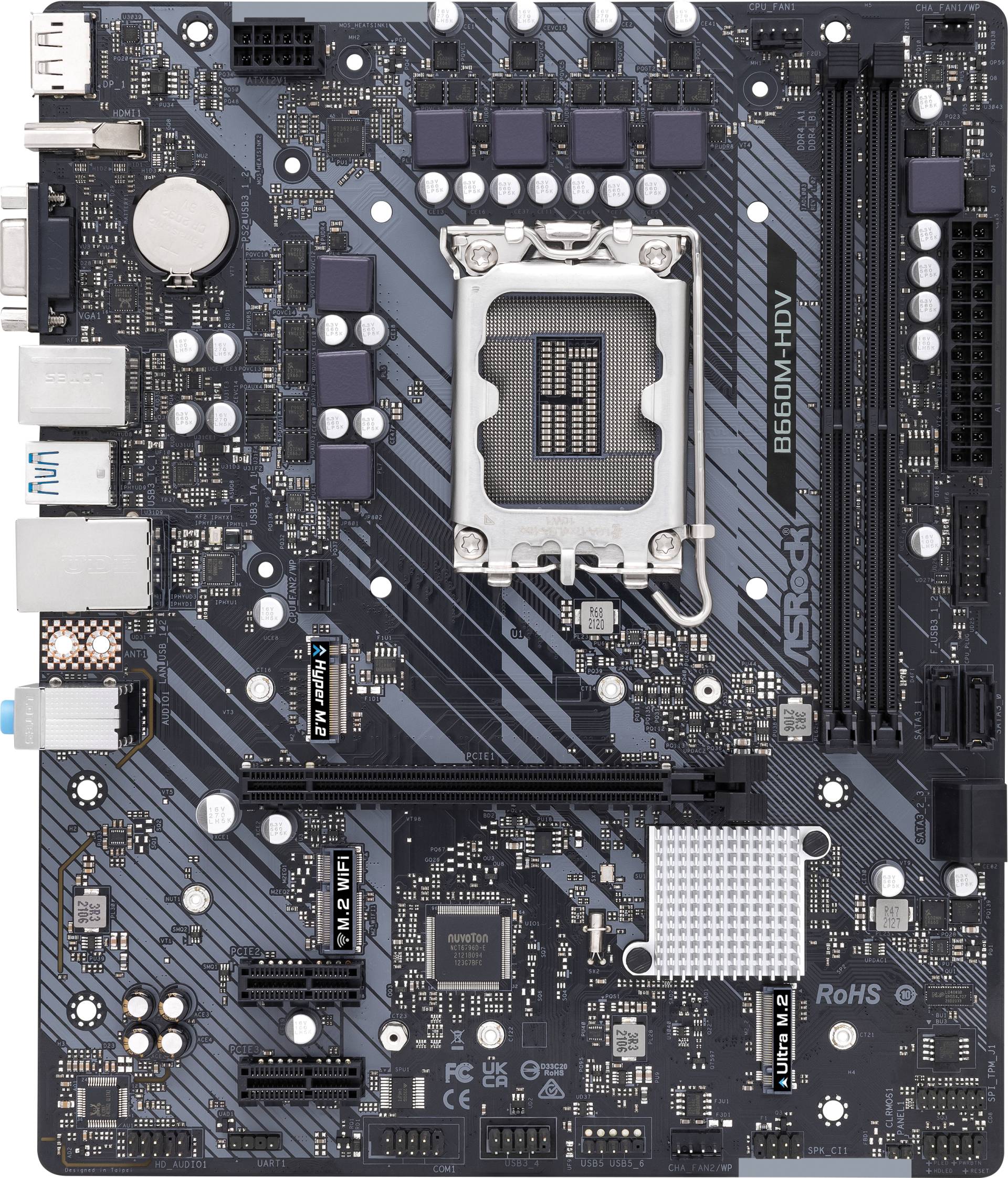 ASR 90MXBH40 - ASRock B660M-HDV (1700) von ASRock