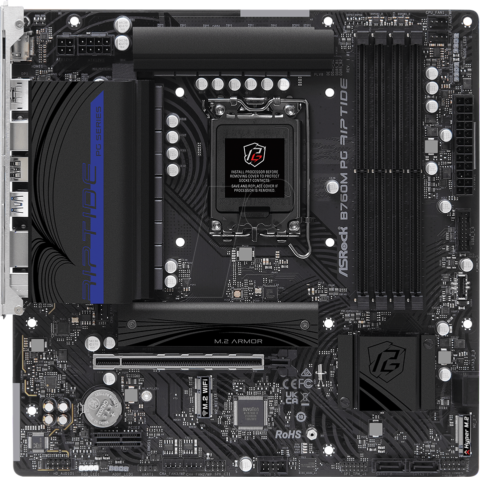 ASR 90MXBL60 - ASRock B760M PG Riptide (1700) von ASRock