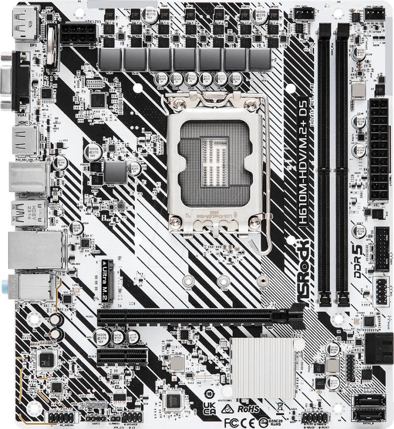 ASR 90MXBM50 - ASRock H610M-HDV/M.2+ D5 (1700) von ASRock