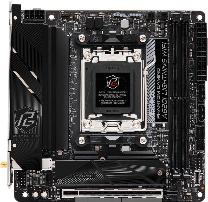 ASR 90MXBMN0 - ASRock A620I PG LIGHTNING WIFI (AM5) von ASRock