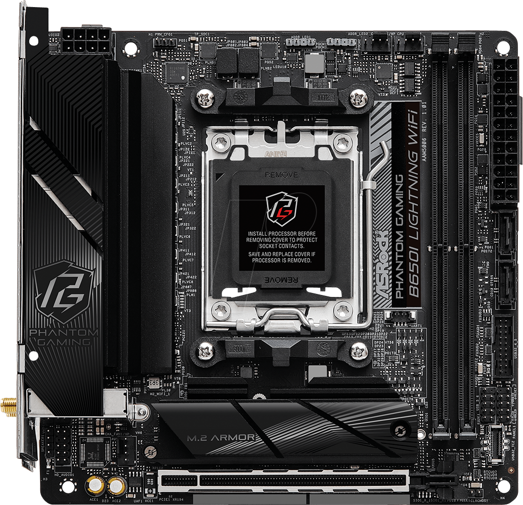 ASR 90MXBMP0 - ASRock PG B650I LIGHTNING WIFI (AM5) von ASRock