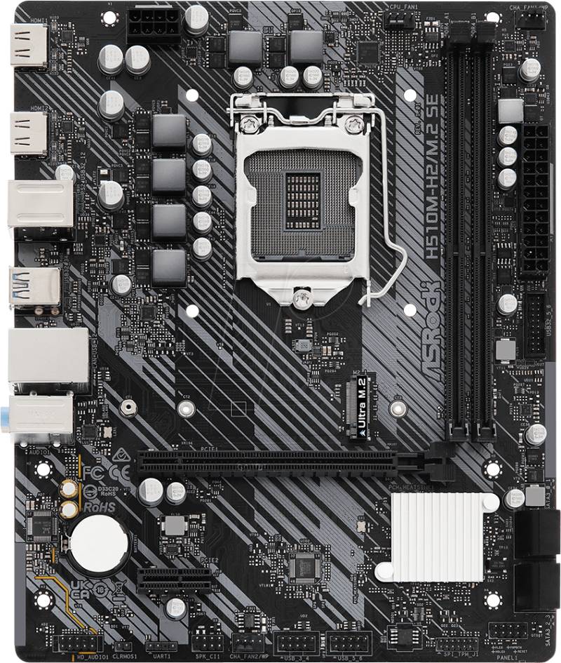 ASR 90MXBMQ0 - ASRock H510M-H2/M.2 SE (1200) von ASRock