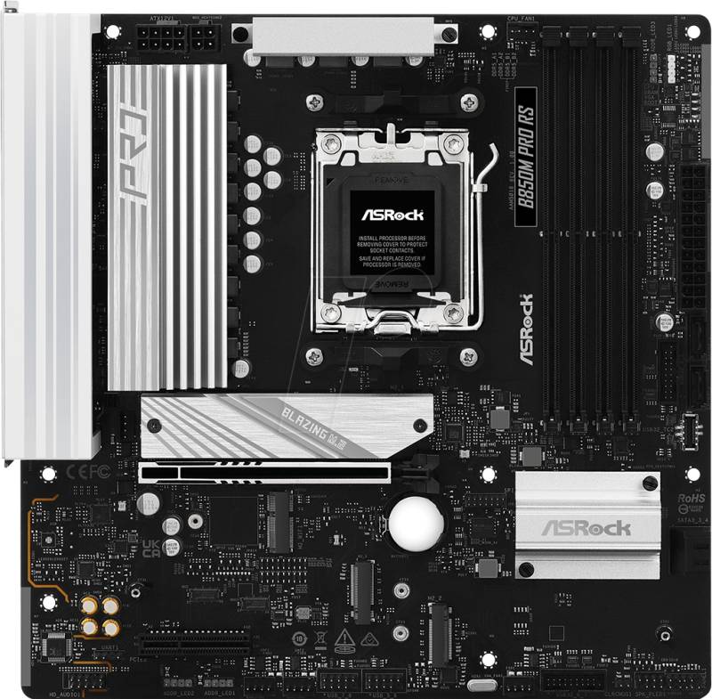 ASR 90MXBR7A - ASRock B850M Pro RS WiFi (AM5) von ASRock