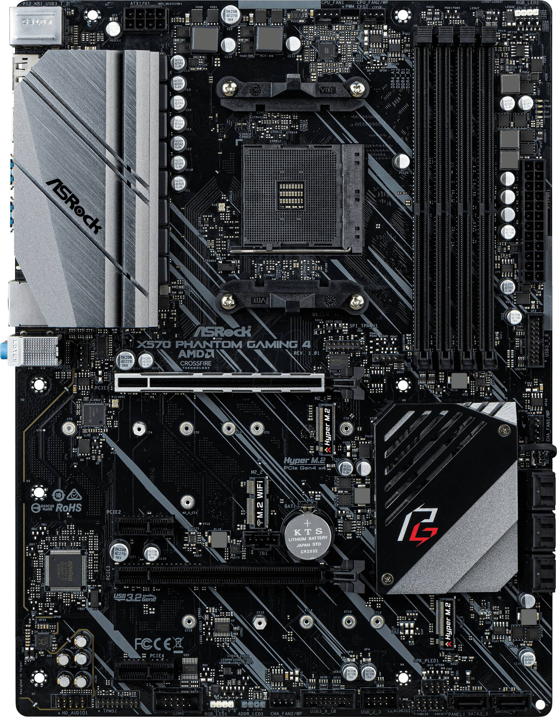 ASR X570 PG4 - ASRock X570 Phantom Gaming 4 (AM4) von ASRock