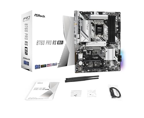 Asrock B760 Pro RS WiFi Intel B760 LGA 1700 ATX von ASROCK