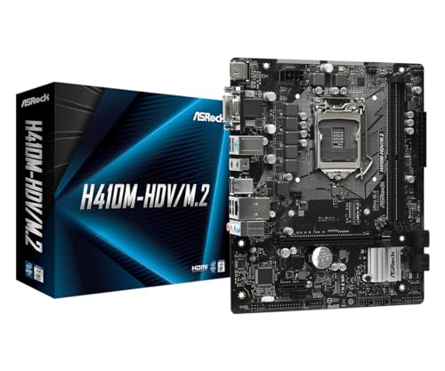 ASROCK H410M-HDV/M.2 unterstützt 10th Gen Intel® CoreTM Prozessoren (Sockel 1200) Motherboard von ASRock