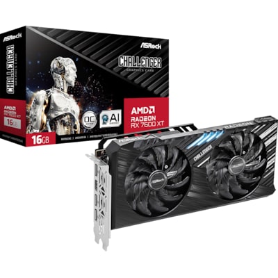 ASROCK Radeon RX 7600 XT Challenger 16GB OC Grafikkarte von ASRock