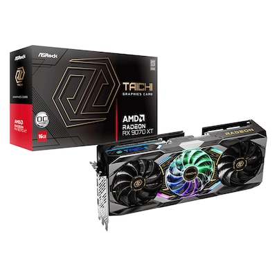 ASROCK Radeon RX 9070 XT Taichi OC Grafikkarte 16GB GDDR6 1x HDMI 3x DP ASROCK Radeon RX 9070 XT Taichi OC Grafikkarte 16GB GDDR6 1x HDMI 3x DP von ASRock