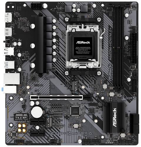 ASRock A620M-HDV/M.2+ Mainboard Sockel (PC) AMD AM5 Formfaktor (Details) Micro-ATX Mainboard-Chipsat von ASRock