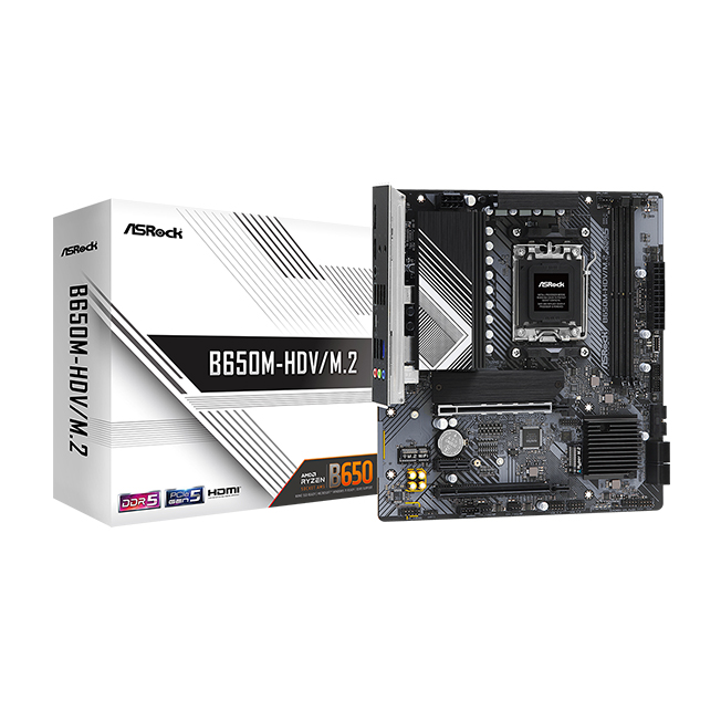 ASRock B650M-HDV/M.2 Mainboard ASRock B650M-HDV/M.2 Mainboard von ASRock