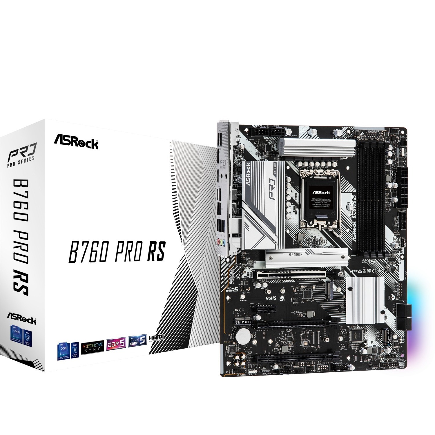 ASRock B760 Pro RS Mainboard von ASRock