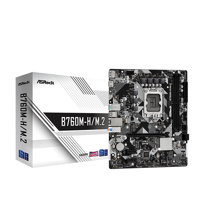 ASRock B760M-H/M.2 Mainboard von ASRock