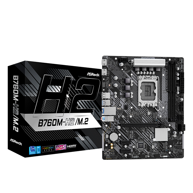 ASRock B760M-H2/M.2 Mainboard von ASRock