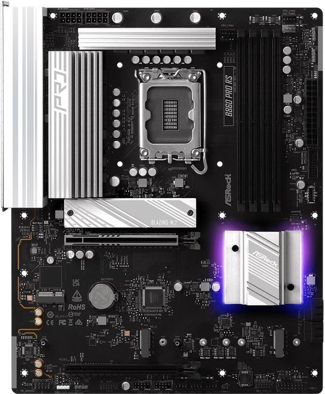 ASRock B860 Pro RS DDR5 Intel S1851 retail (90-MXBRM0-A0UAYZ) von ASRock