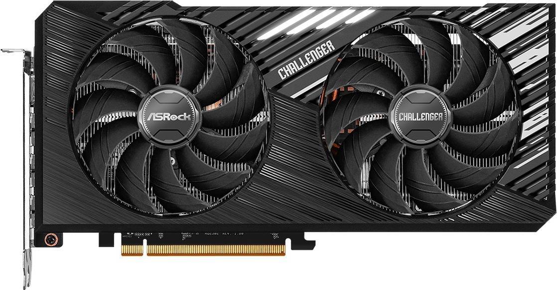 ASRock Challenger Radeon RX 7700 XT 12GB OC - Grafikkarten - Radeon RX 7700 XT - 12 GB GDDR6 - PCIe 4.0 x16 - HDMI, 3 x DisplayPort - Box von ASRock