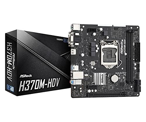 ASRock H370M-HDV 2 DDR4 LGA1151 M-ATX, One Size von ASRock