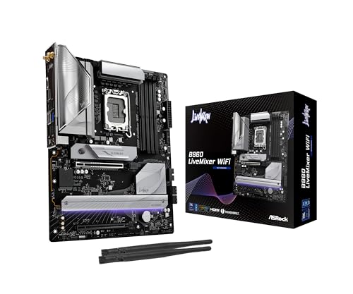ASRock Mainboard B860 LiveMixer WiFi ASRock Mainboard B860 LiveMixer WiFi von ASRock